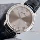 Fake Blancpain Villeret Gray Face 40MM Watch With Roman Markers Leather Band (2)_th.JPG